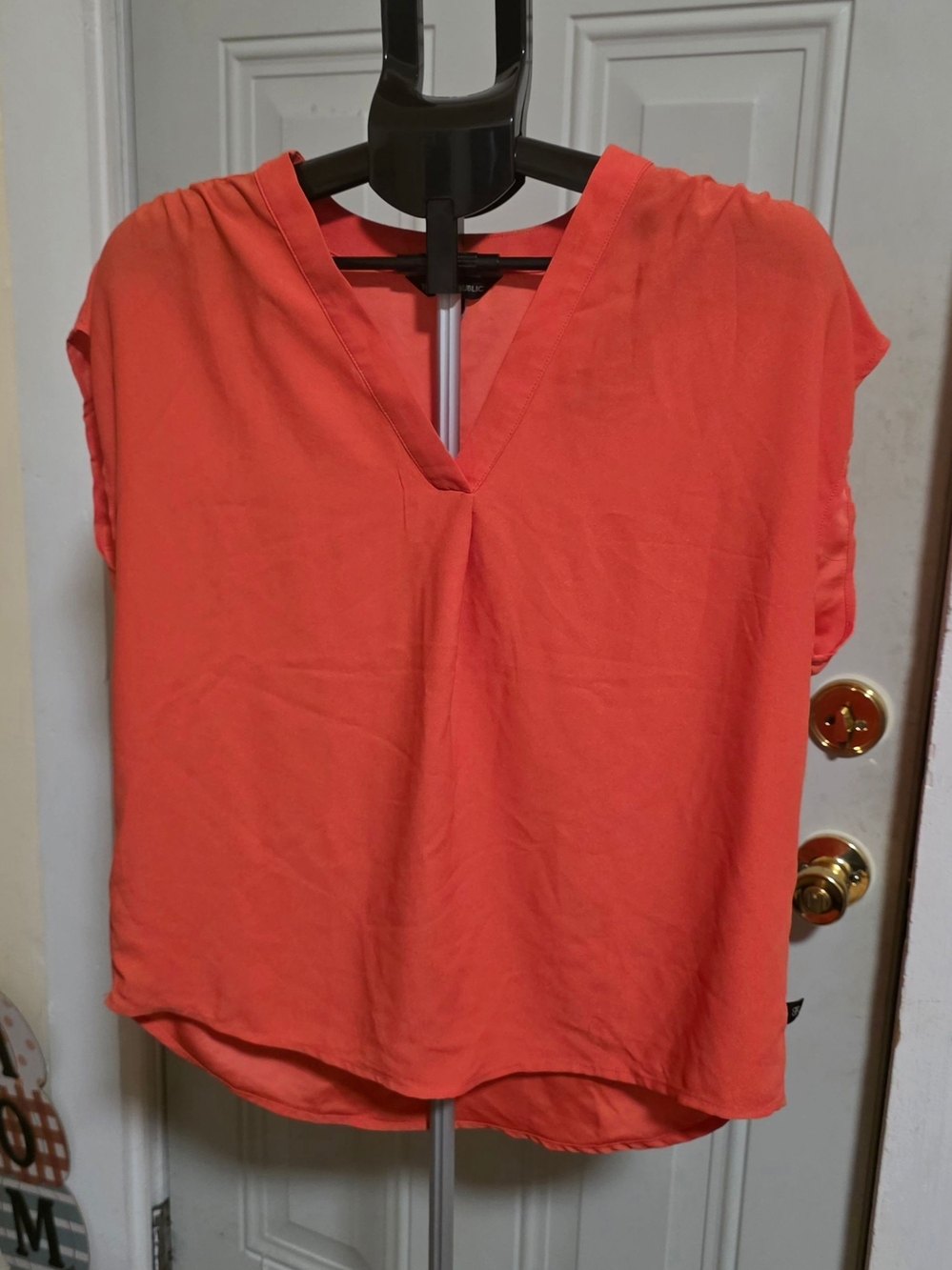 Banana Republic Coral Blouse | Size M
